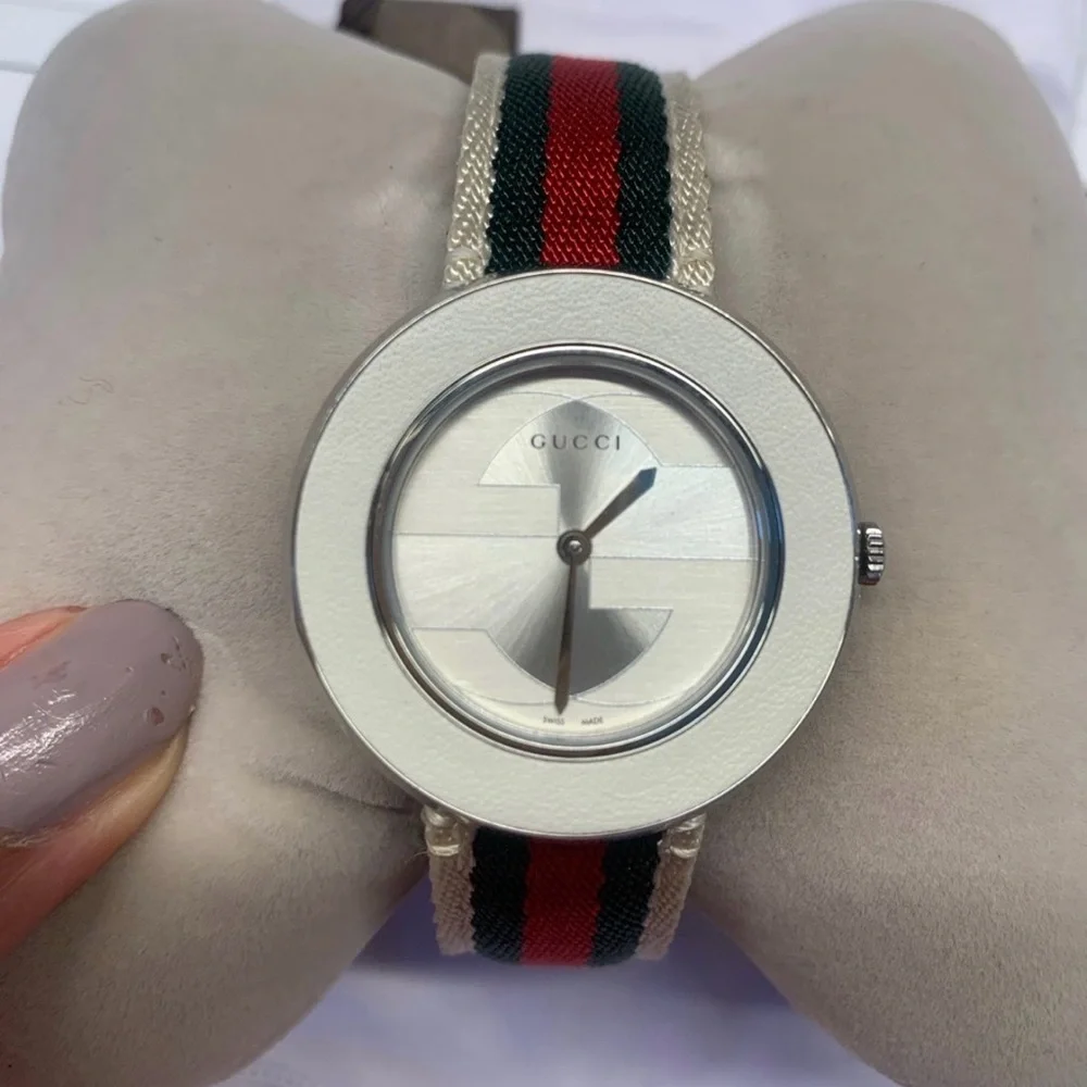 Gucci Silver and Multicolor Smartwatch